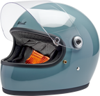 Biltwell Gringo S Gloss Agave Blue Helmet