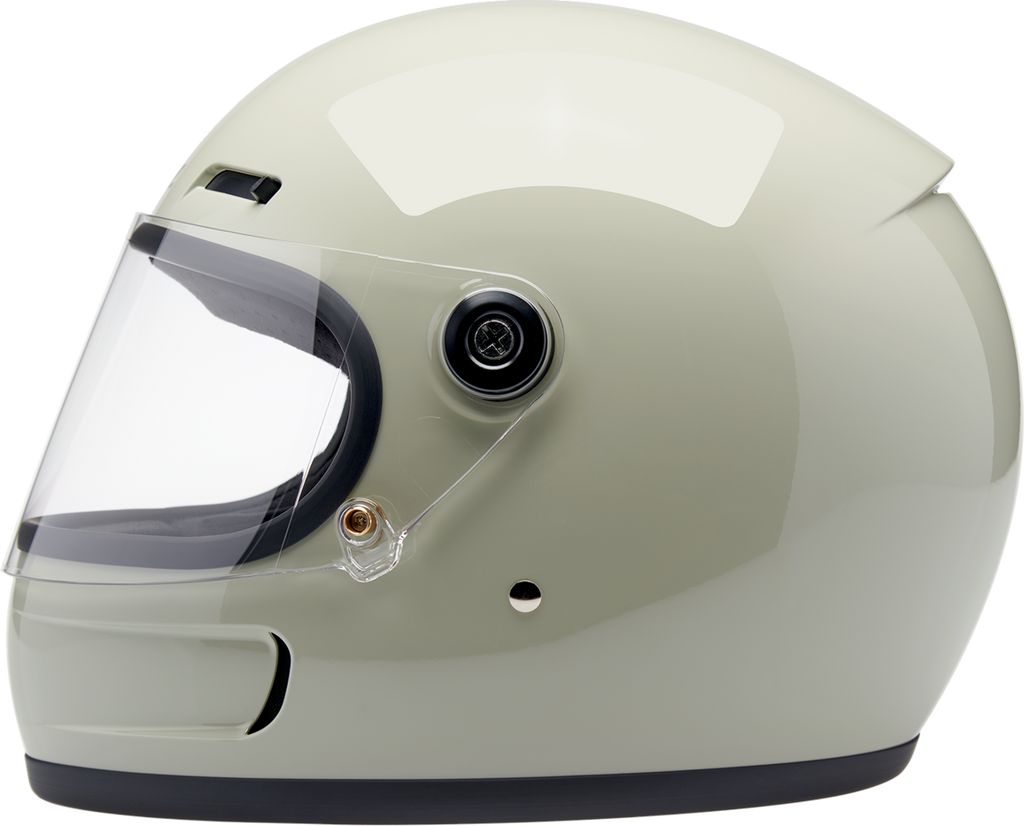 Biltwell Gringo Sv Gloss Chalk Grey Helmet