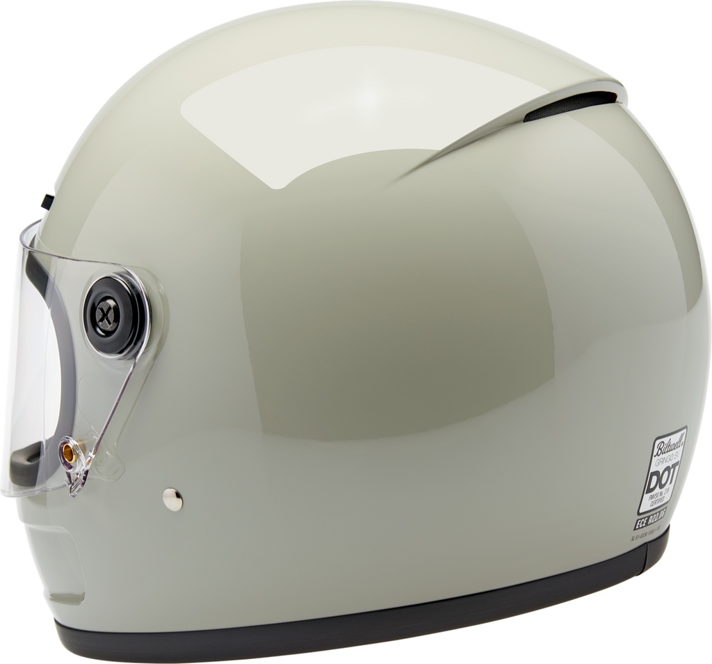 Biltwell Gringo Sv Gloss Chalk Grey Helmet