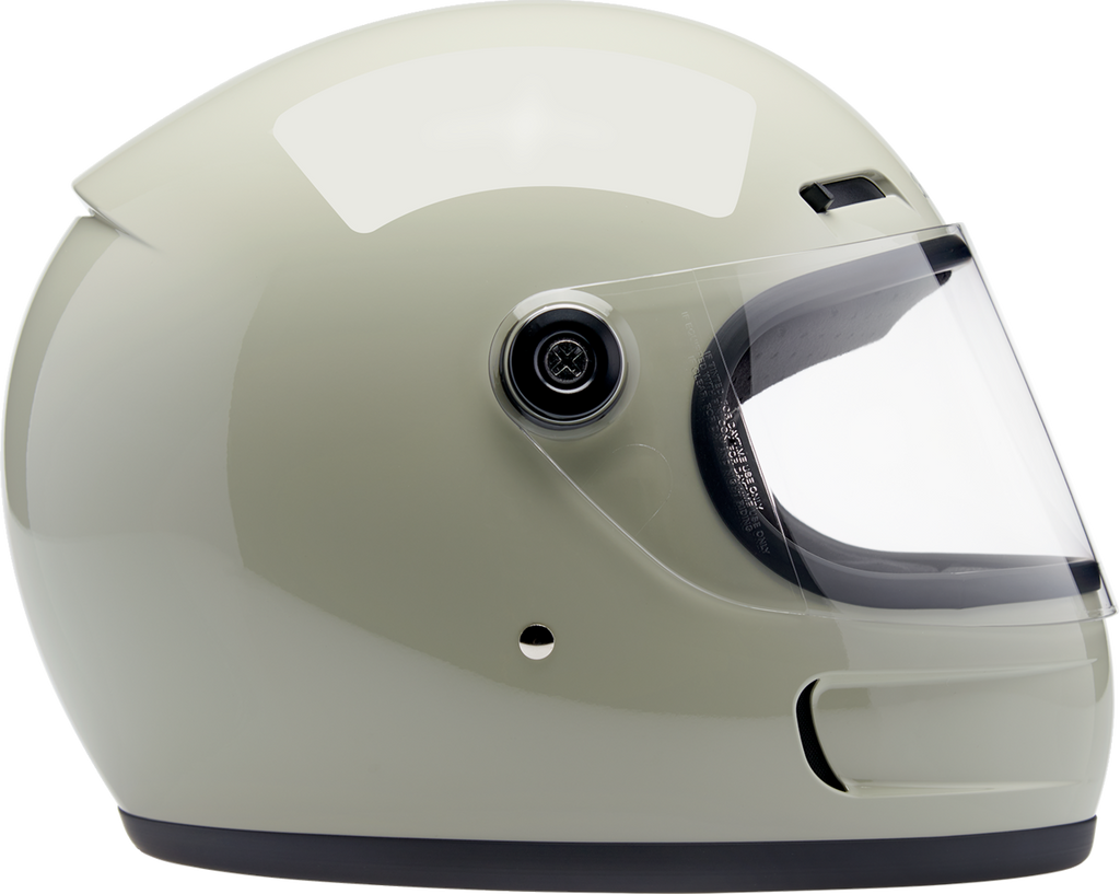 Biltwell Gringo Sv Gloss Chalk Grey Helmet