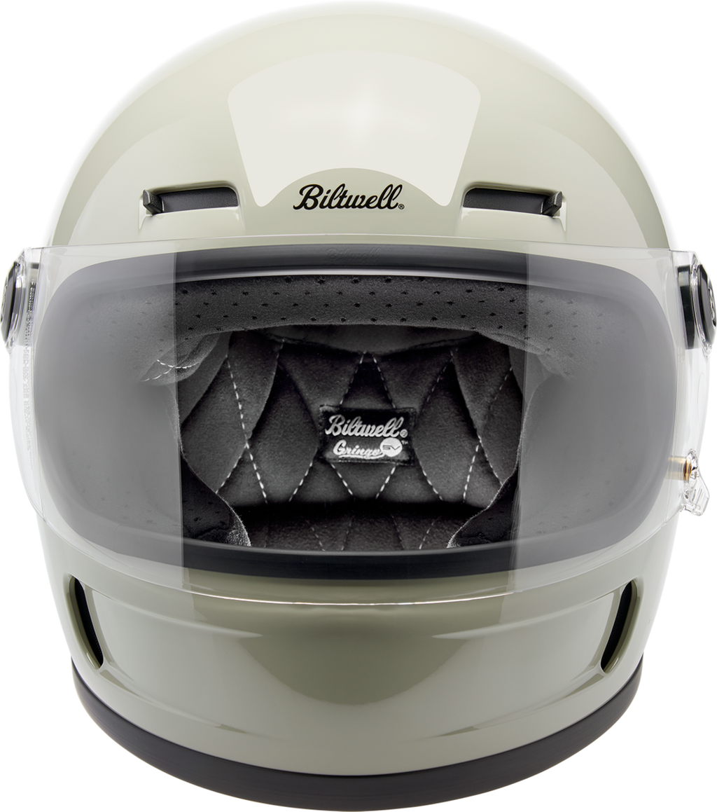 Biltwell Gringo Sv Gloss Chalk Grey Helmet
