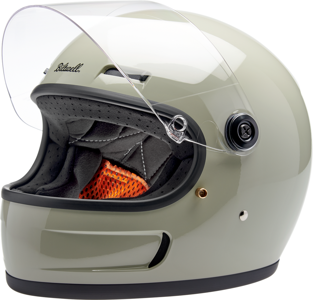 Biltwell Gringo Sv Gloss Chalk Grey Helmet