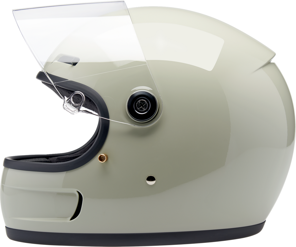 Biltwell Gringo Sv Gloss Chalk Grey Helmet