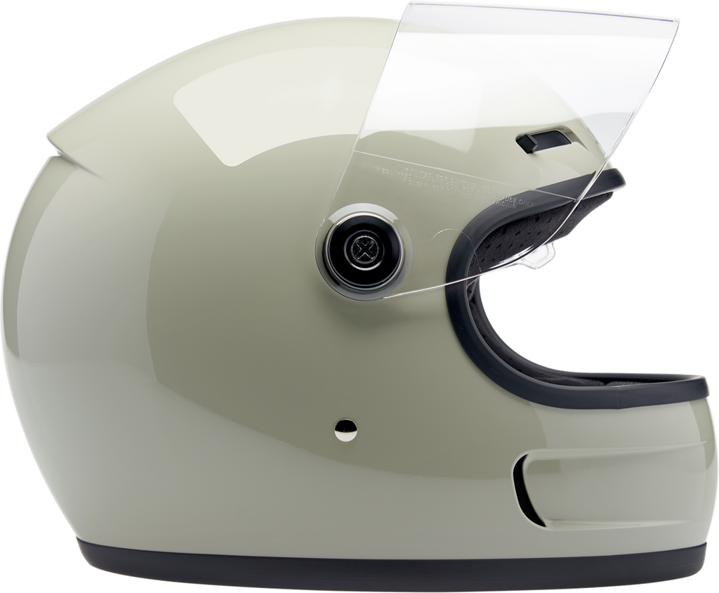 Biltwell Gringo Sv Gloss Chalk Grey Helmet