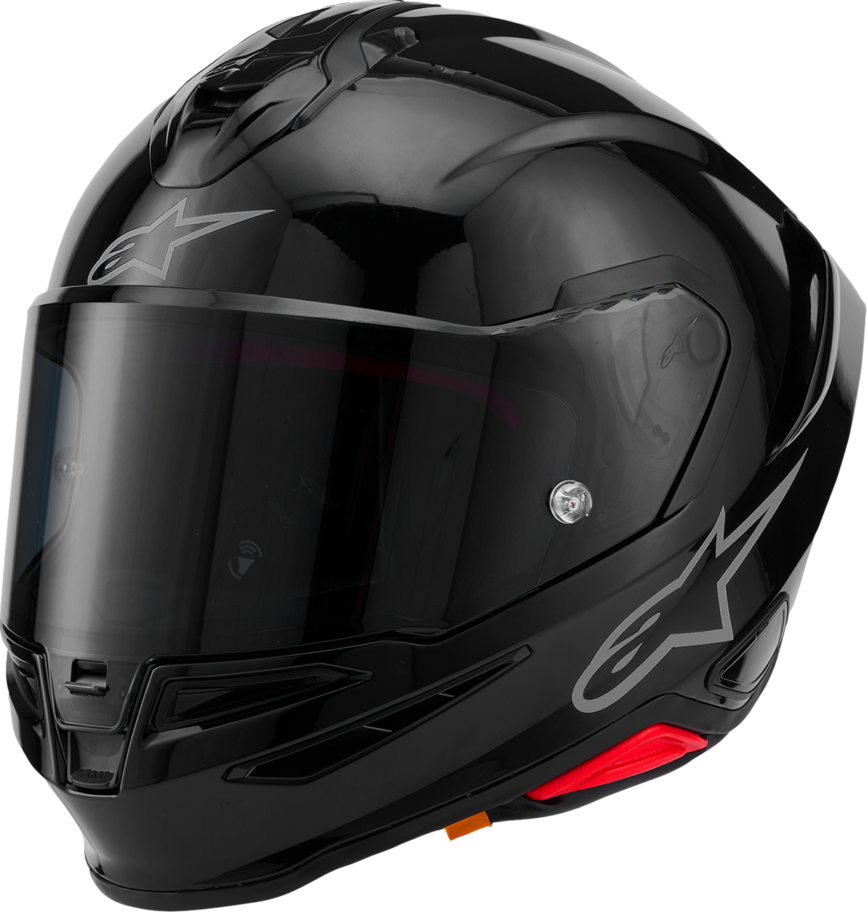 Alpinestars Supertech R7 Helmet - 22.06 - Solid - Gloss Black