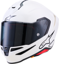 Supertech R7 Helmet - 22.06 - Solid - Gloss White - Large (1)