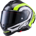 Supertech R10 Helmet - 22.06 - Arius - Gloss Black/Silver/Yellow Fluo - Medium (1)