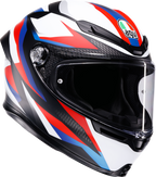 K6 S Helmet - Timewarp - Matte Black/Red/Blue - XL (1)