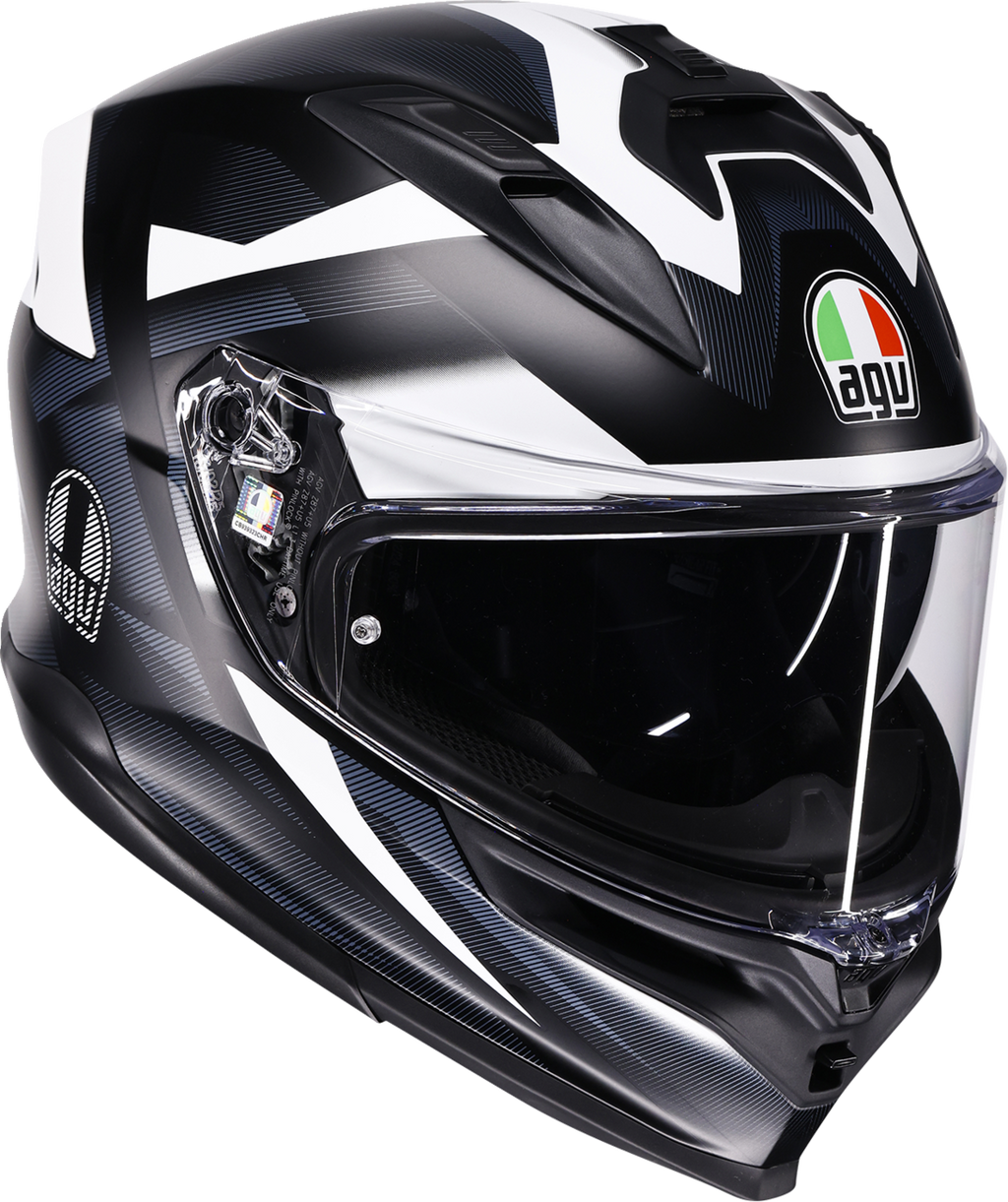 K7 Helmet - Glimpse - Matte Black/White - XL (1)