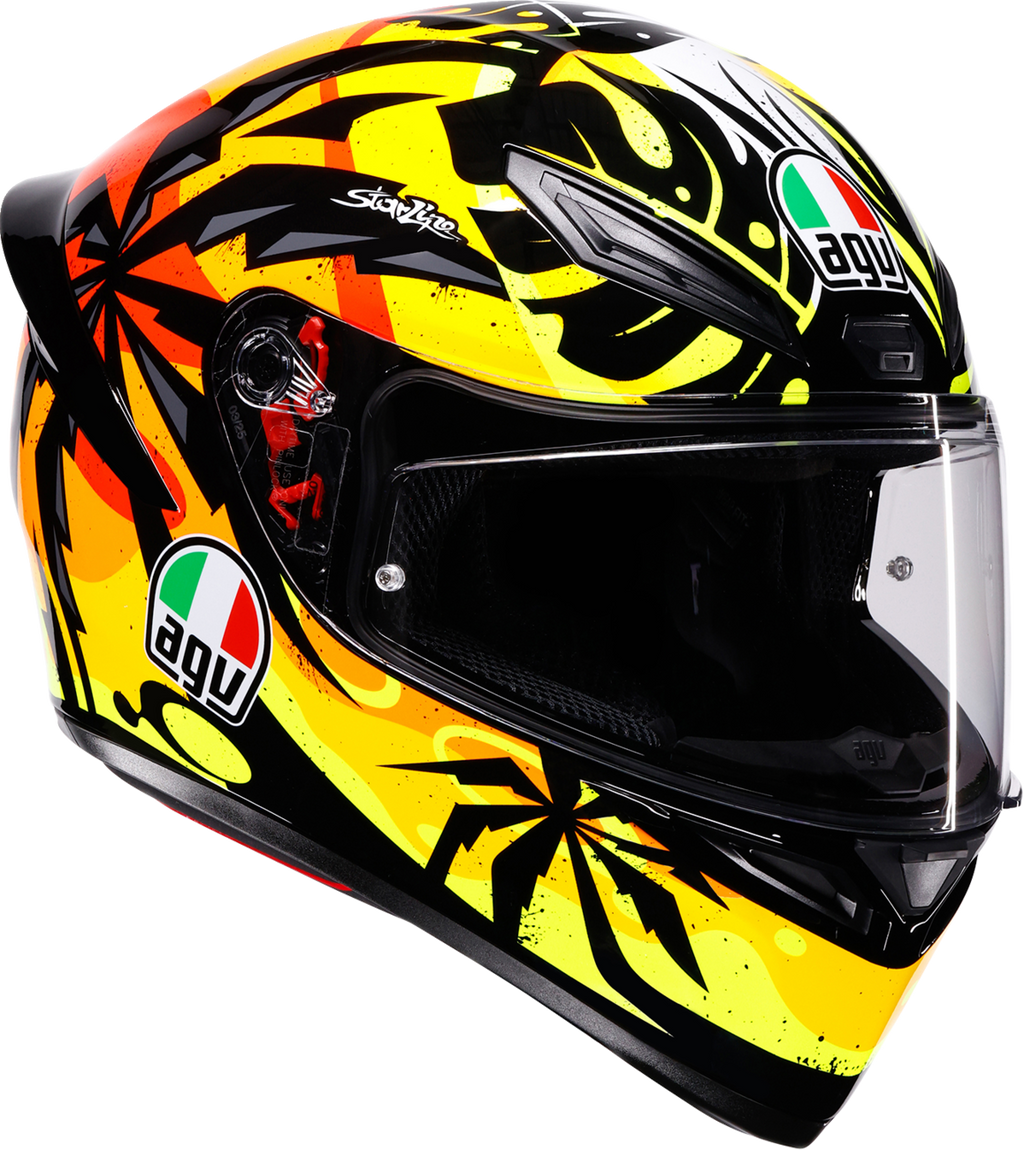 K1 S Helmet - Tropicrush - Black/Orange - 2XL (1)