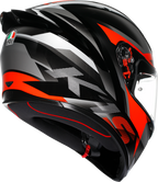 AGV K1 S Helmet - Fastlap - Black/Gray/Red - Medium