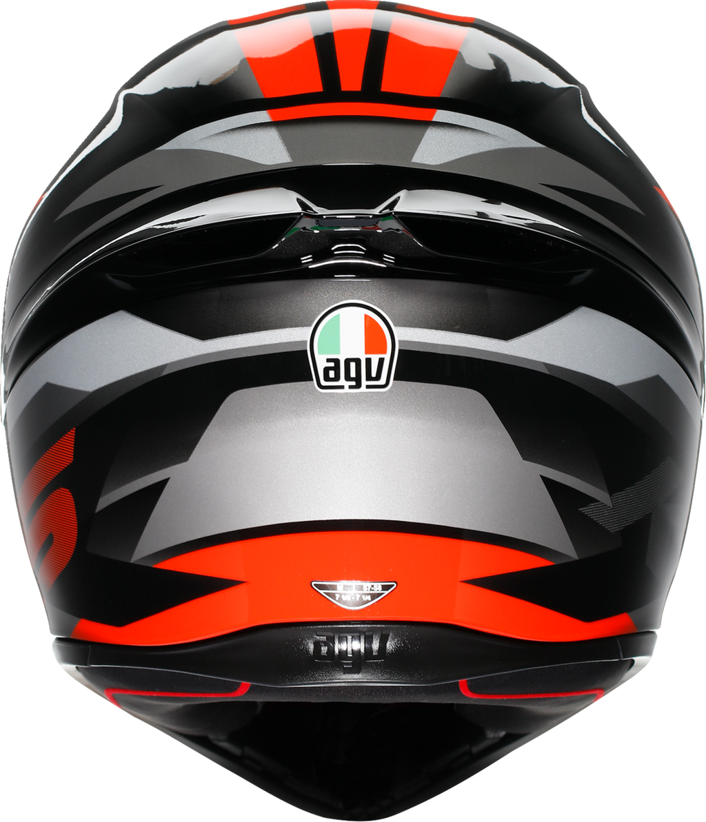 AGV K1 S Helmet - Fastlap - Black/Gray/Red - Medium