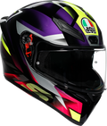 K1 S Helmet - Fastlap - Black/Purple/Pink - XL (1)