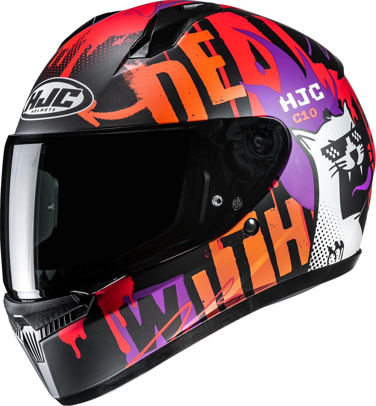 HJC C10 Helmet - FOP - MC7SF - 3XS