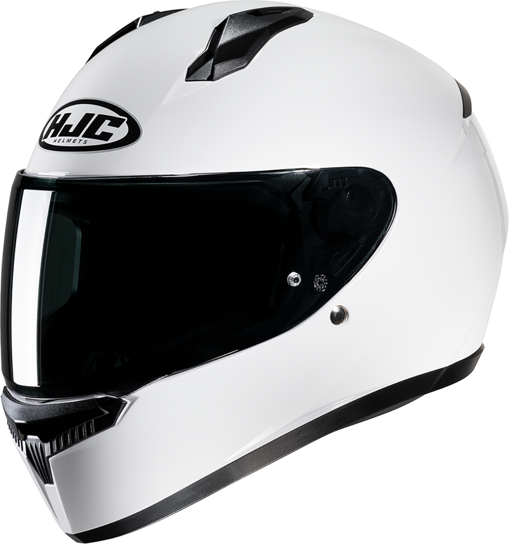 HJC C10 Helmet - Solid - White - Medium