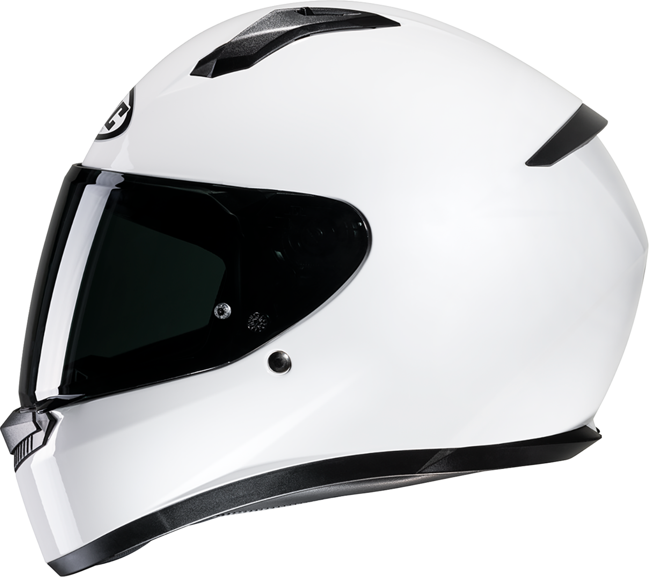 HJC C10 Helmet - Solid - White - Medium