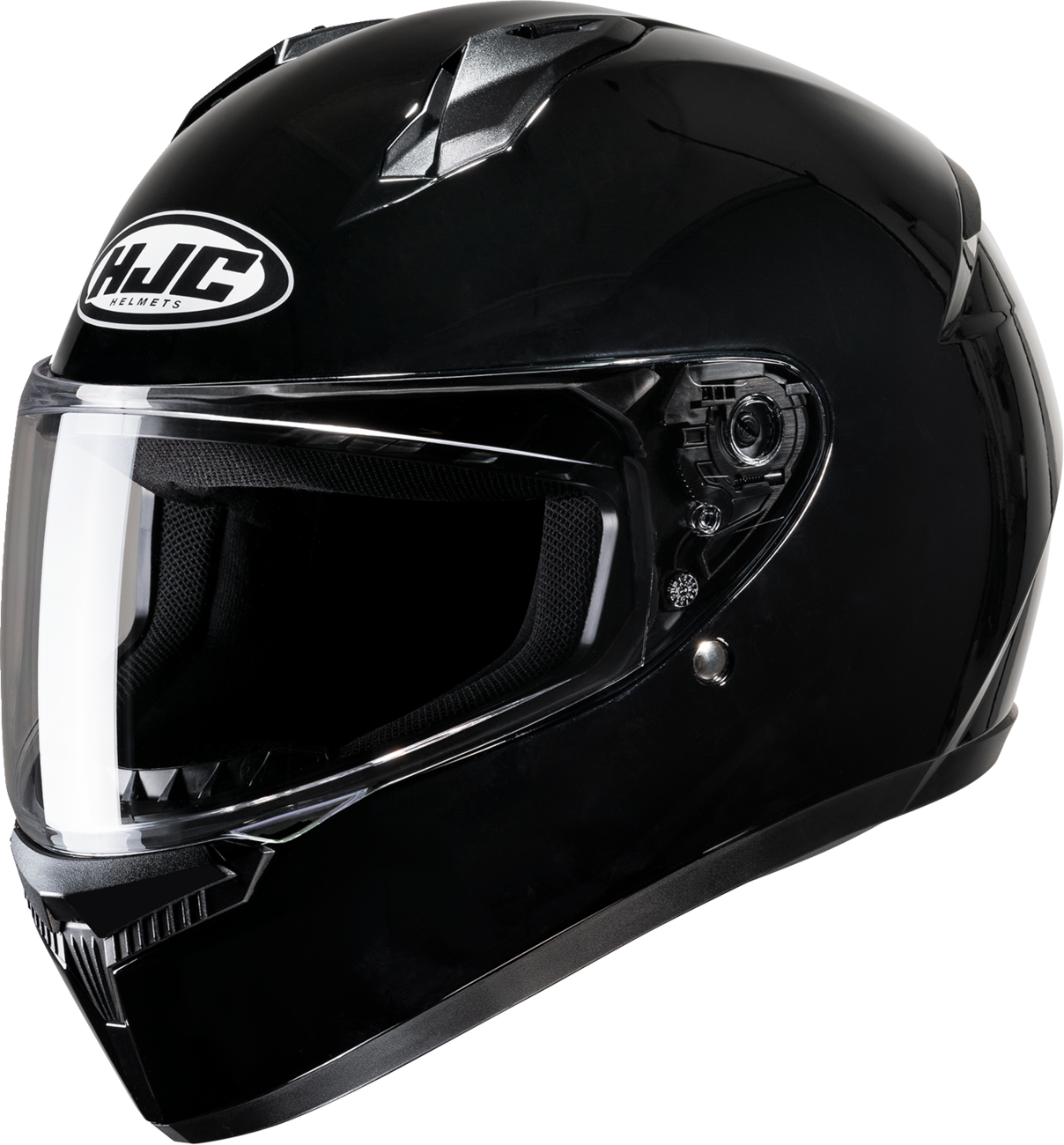 HJC C10 Helmet - Solid - Black - Medium