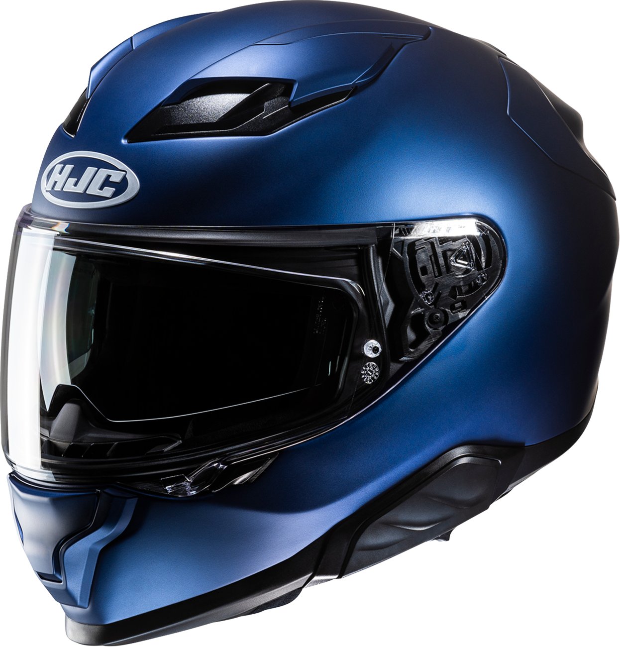 HJC F71 Helmet - Solid - Semi-Flat Metallic Blue