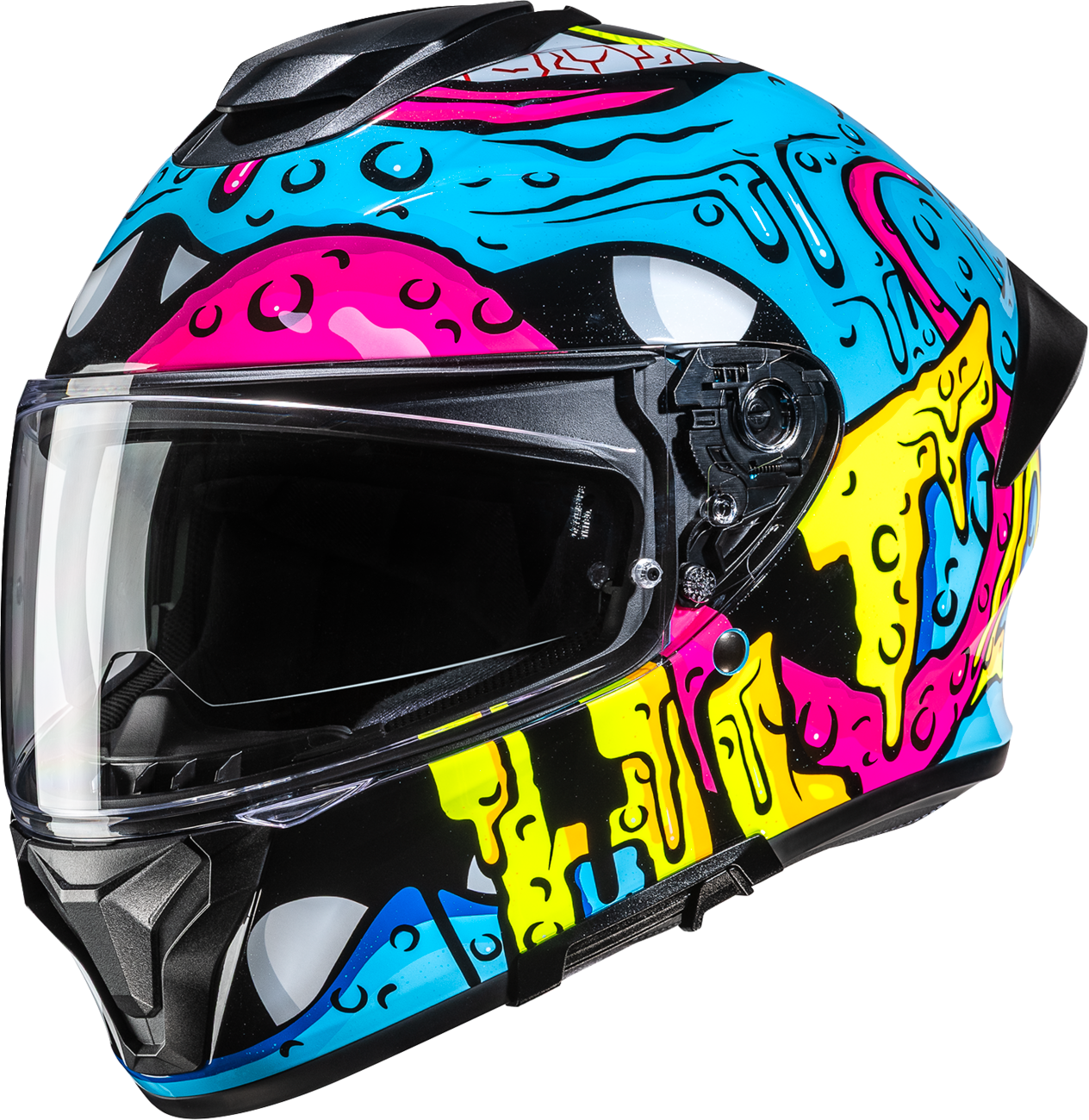 HJC C71 Helmet - Squeeze - MC28 - Small