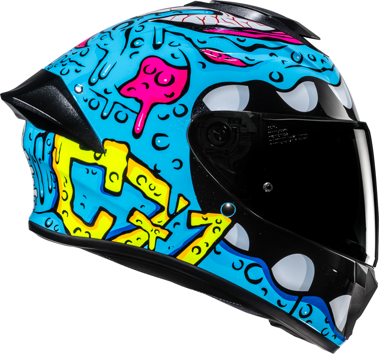 HJC C71 Helmet - Squeeze - MC28 - Small