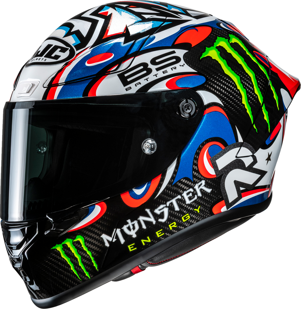 HJC RPHA 1N V2 Carbon Helmet - Quartararo Le Mans III - MC21