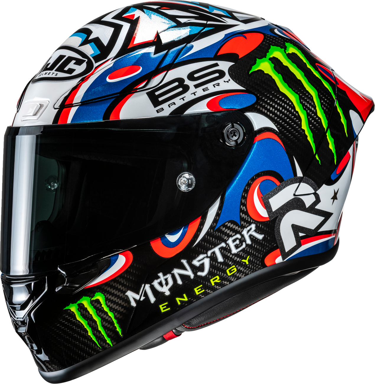 HJC RPHA 1N V2 Carbon Helmet - Quartararo Le Mans III - MC21