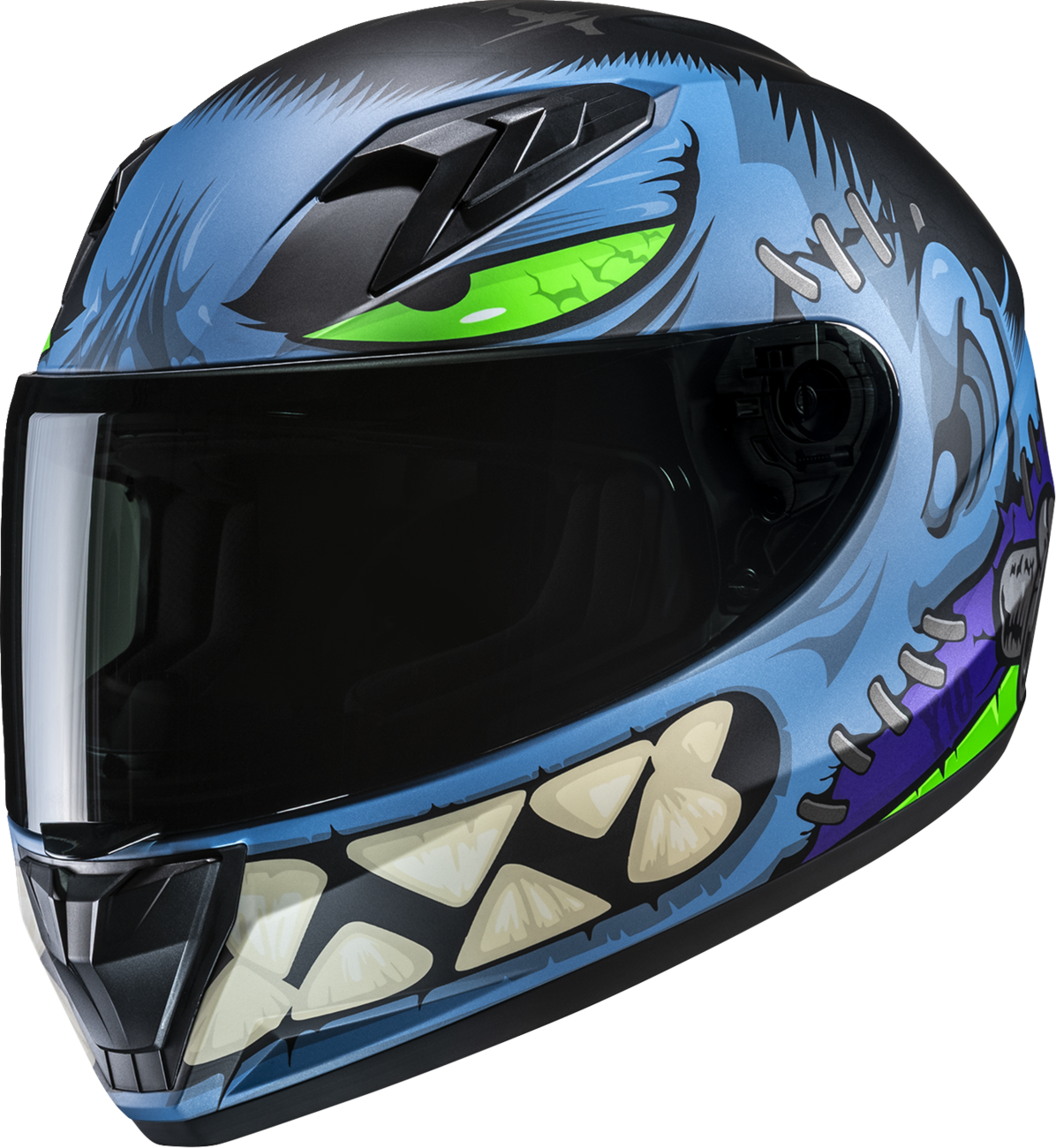 HJC Youth Y10 Helmet - Frank - MC2SF - Small