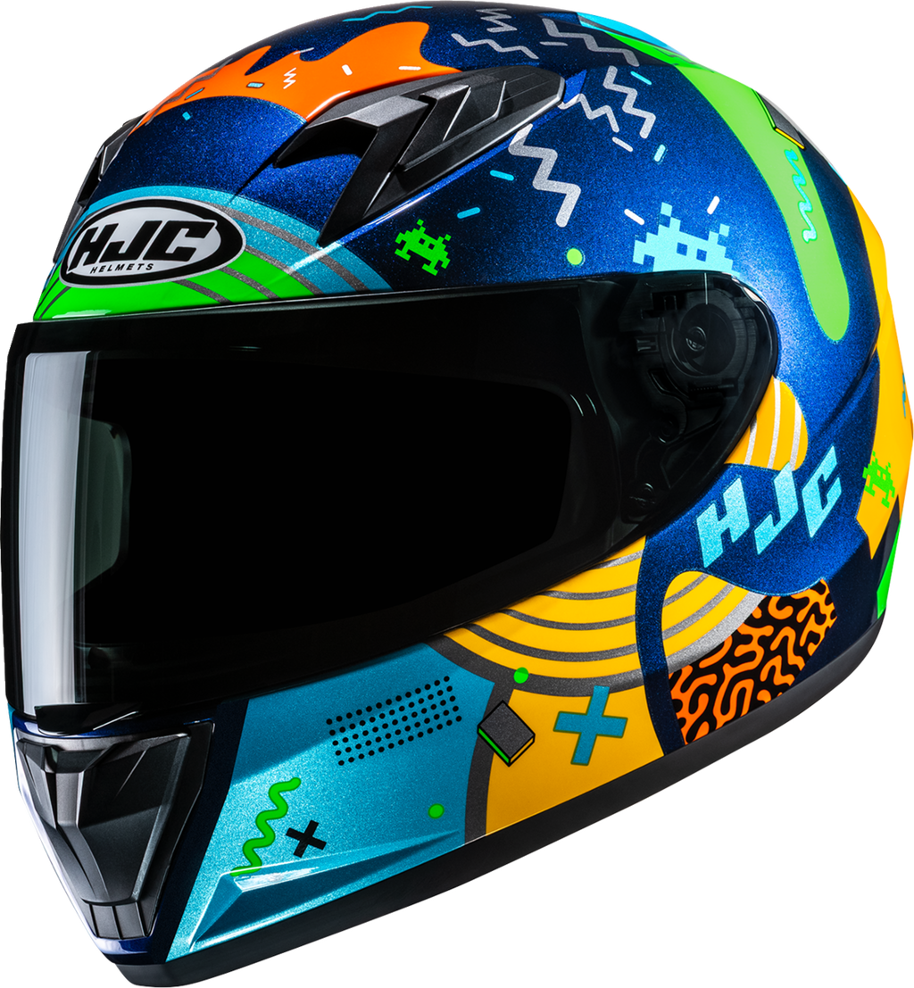 HJC Youth Y10 Helmet - Mika - MC23 - Small