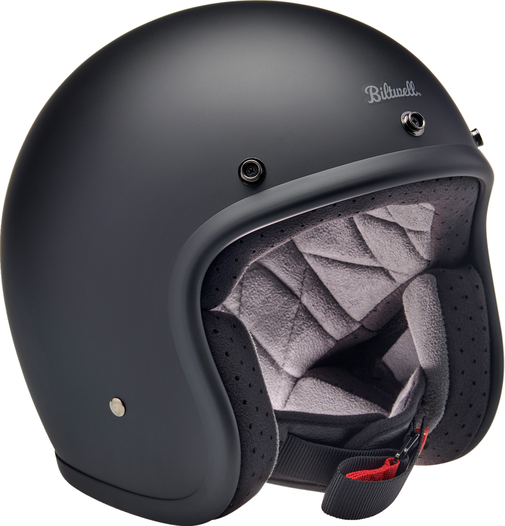 Biltwell Bonanza Fl Helmet - Black