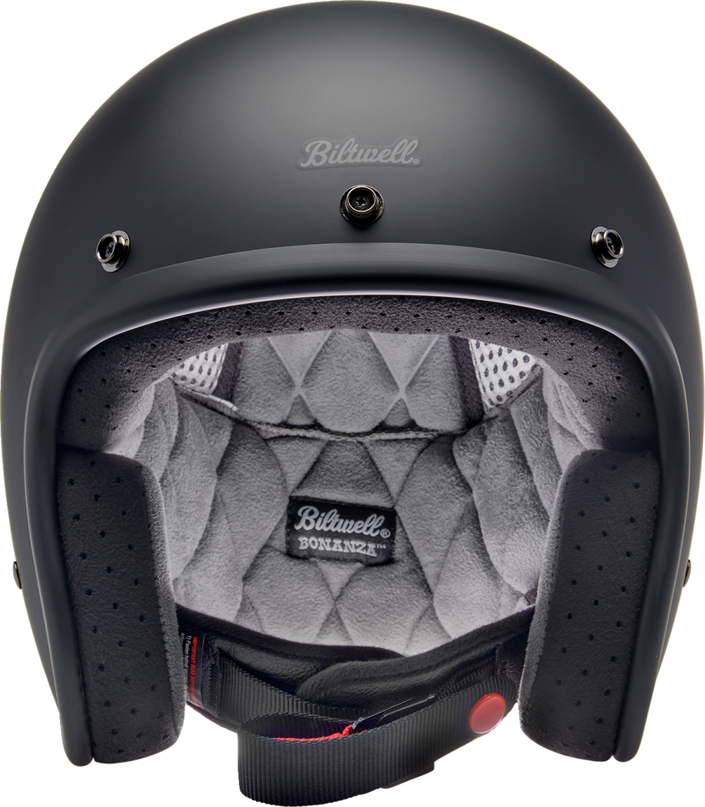 Biltwell Bonanza Fl Helmet - Black
