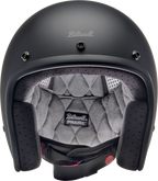 Biltwell Bonanza Fl Helmet - Black