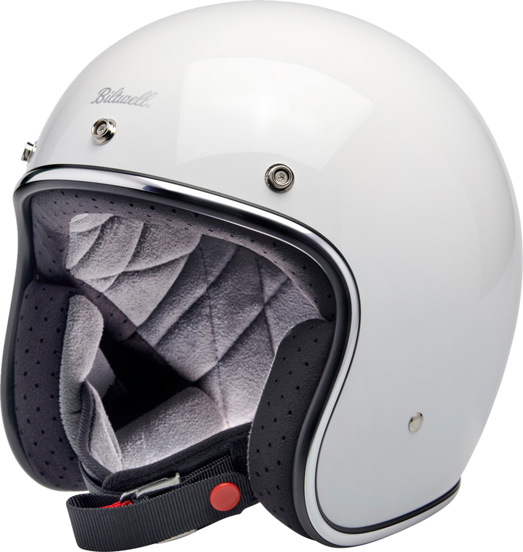 Biltwell Bonanza Gl Helmet - White