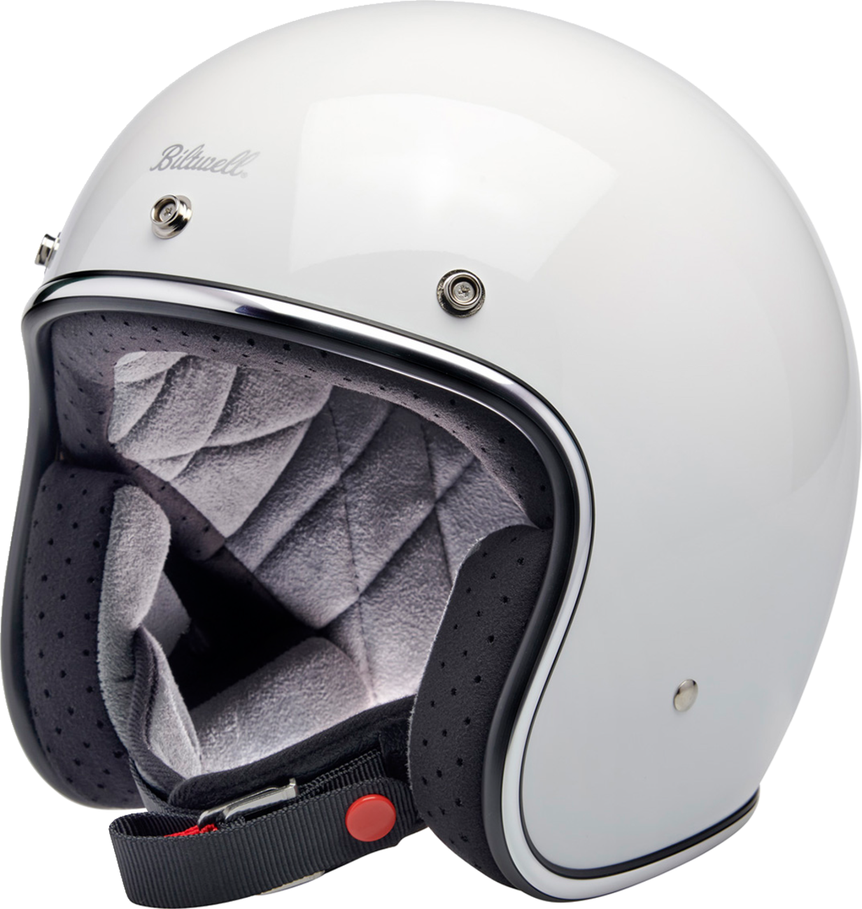 Biltwell Bonanza Gl Helmet - White