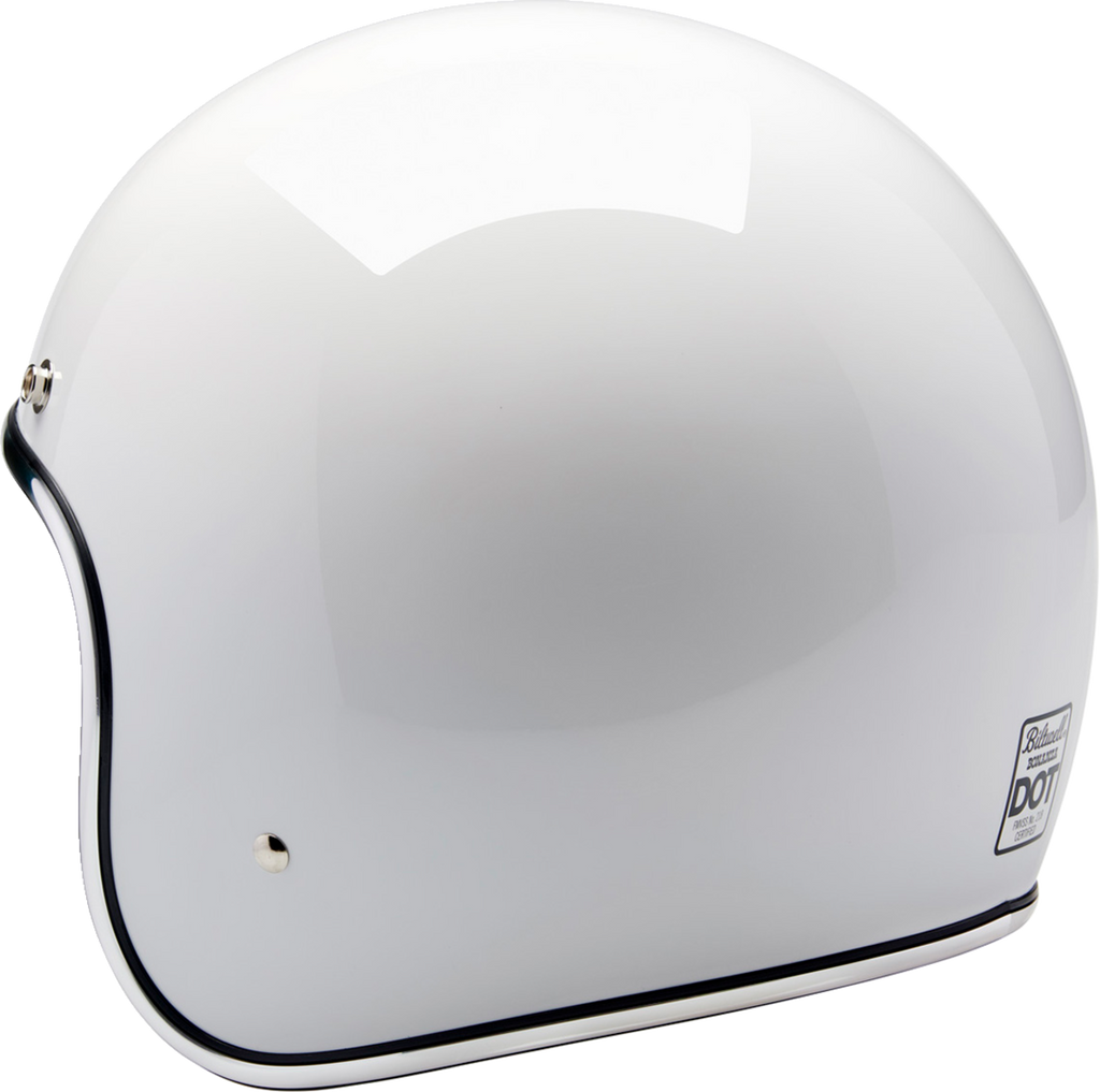 Biltwell Bonanza Gl Helmet - White