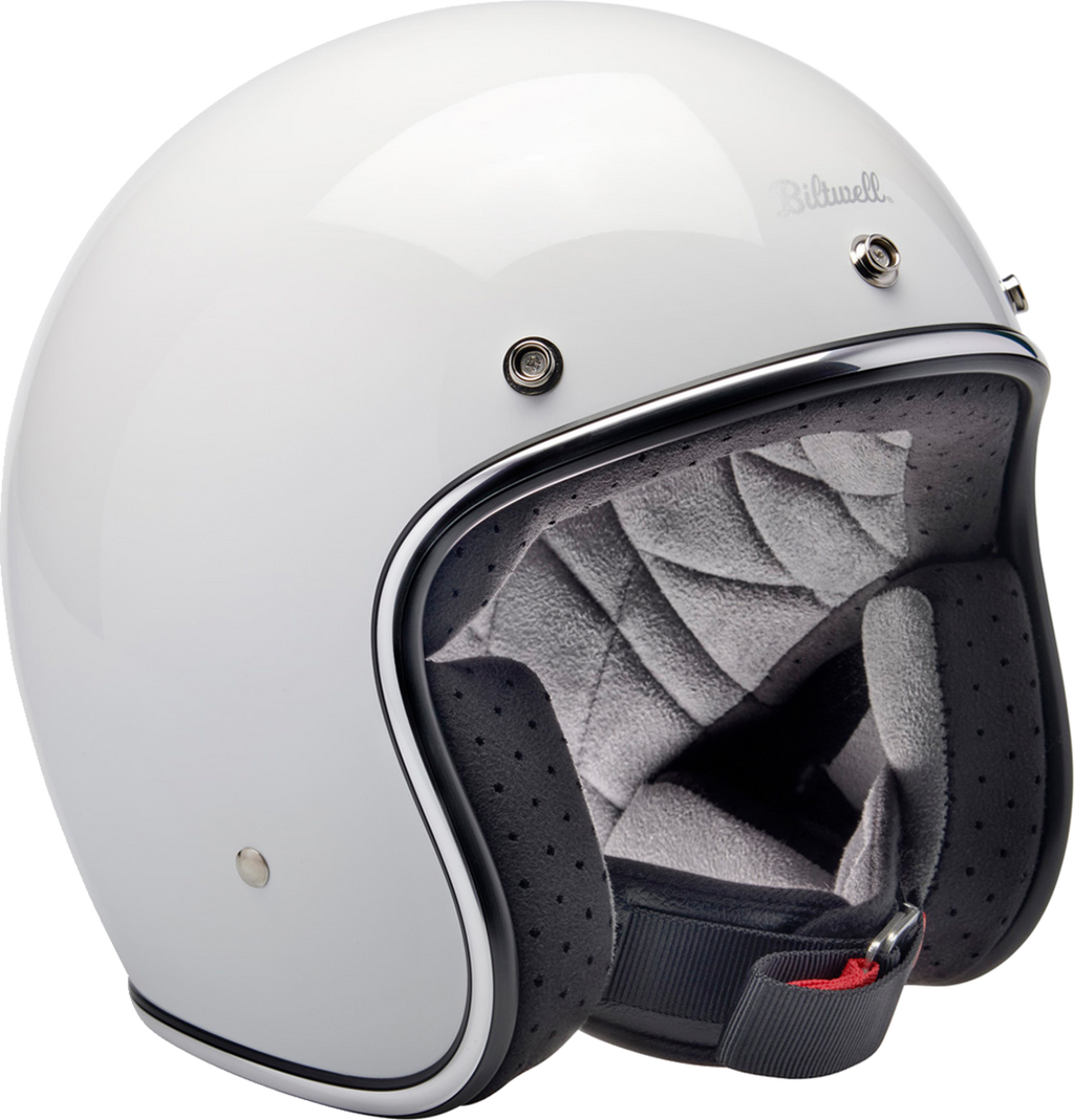 Biltwell Bonanza Gl Helmet - White