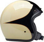 Biltwell Bonanza Helmet - White/Black