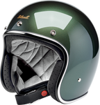 Biltwell Bonanza Metallic Sierra Green Helmet