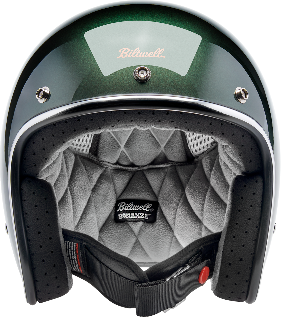 Biltwell Bonanza Metallic Sierra Green Helmet