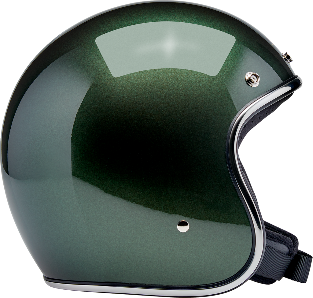 Biltwell Bonanza Metallic Sierra Green Helmet