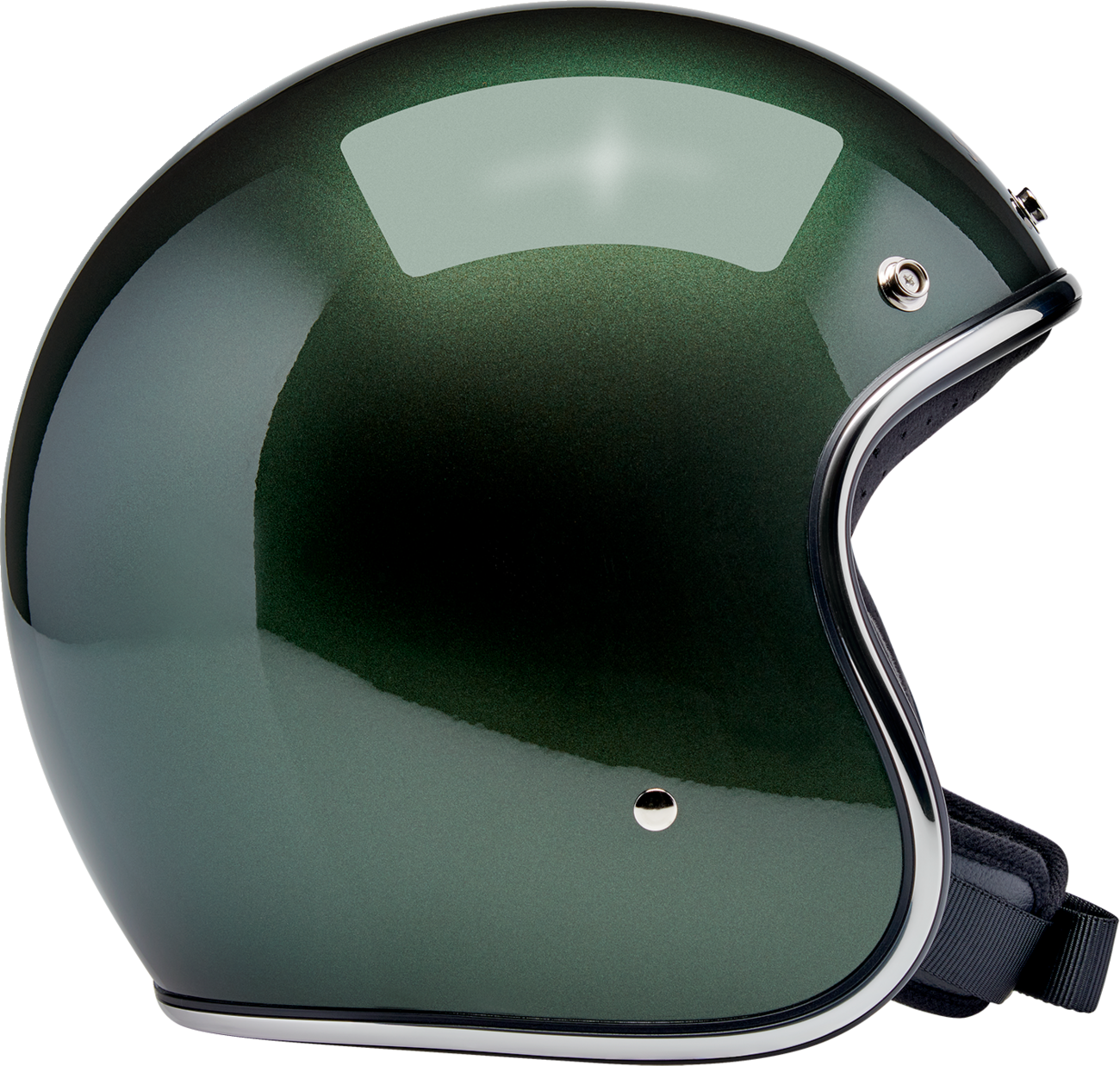 Biltwell Bonanza Metallic Sierra Green Helmet