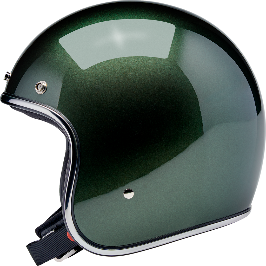 Biltwell Bonanza Metallic Sierra Green Helmet
