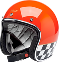 Biltwell Bonanza Competition Orange Helmet