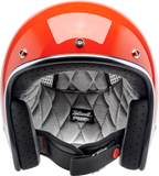 Biltwell Bonanza Competition Orange Helmet