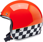 Biltwell Bonanza Competition Orange Helmet