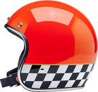Biltwell Bonanza Competition Orange Helmet