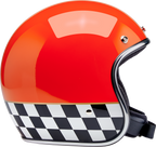 Biltwell Bonanza Competition Orange Helmet