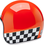 Biltwell Bonanza Competition Orange Helmet