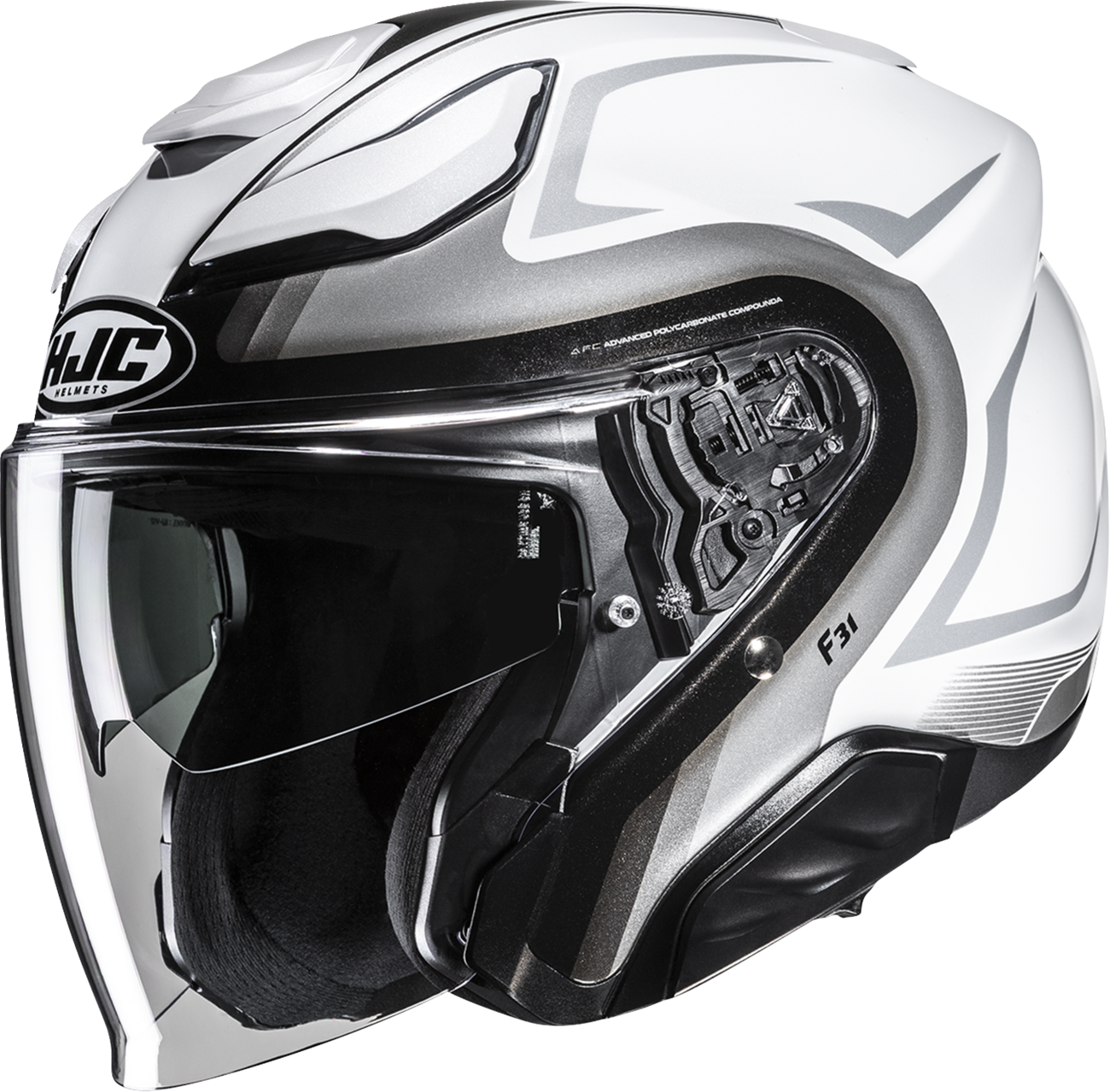 HJC F31 Helmet - Bask - MC10