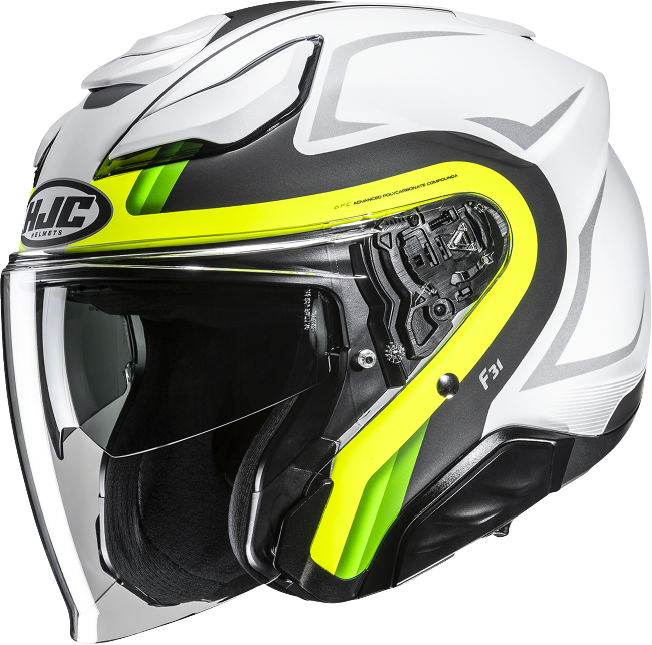 HJC F31 Helmet - Bask - MC3HSF