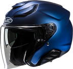 F31 Helmet - Solid - Semi-Flat Metallic Blue - XS (1)